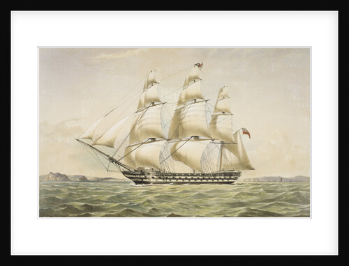 The Earl Balcarras East Indiaman 1488 tons by Thomas Goldsworth Dutton