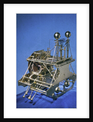 Marine timekeeper (H1), side and back by John Harrison