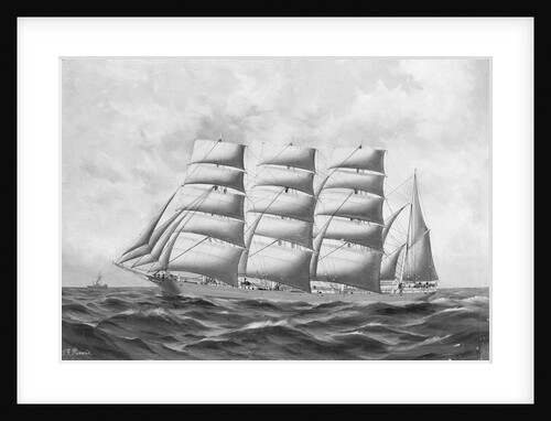 The barque 'Colonial Empire' by T. G. Purvis