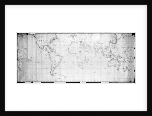 Outline chart intended for officers to prick off a ship's track by J. W. Norie