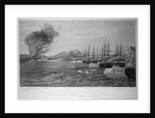 The Bombardment of Odessa, April 22nd 1854 by Thomas Goldsworth Dutton
