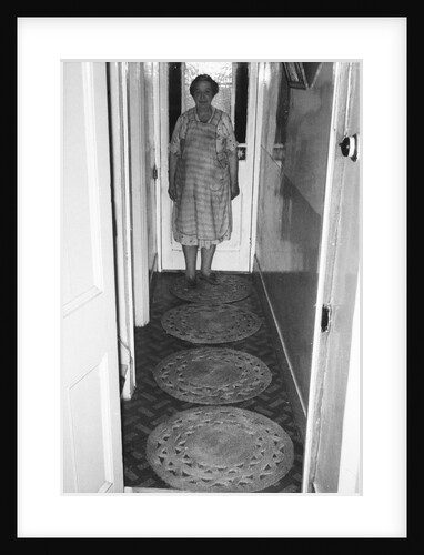 Mrs Larrey with repe mats by unknown