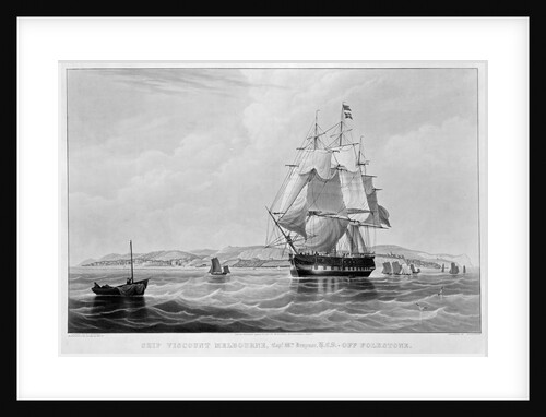 The 'Viscount Melbourne' by William John Huggins