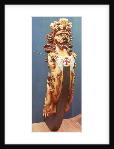 Lion figurehead by Unknown