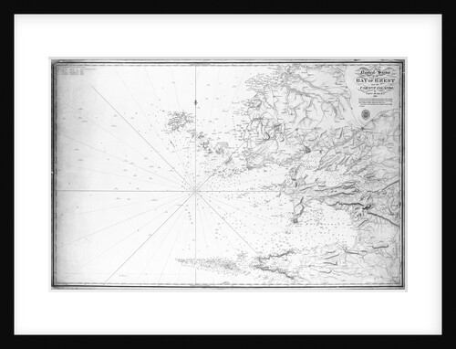 A nautical survey of the Bay of Brest and the Ushant Islands by Captain Hurd RN, 1807 by Hurd