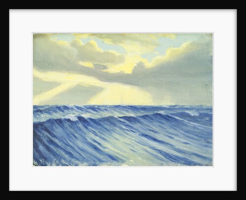 Seascape from the 'Penaglis M. Hadoulis' by John Everett