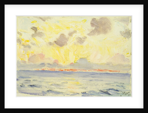 Seascape from the 'Castilian' by John Everett