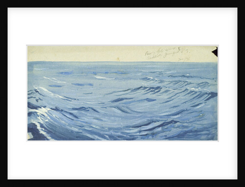 Seascape from the 'Ravenspoint' by John Everett