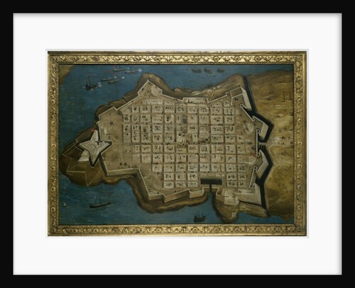 The Siege of Malta: Valetta, 13 September 1565 by Matteo Perez d'Aleccio