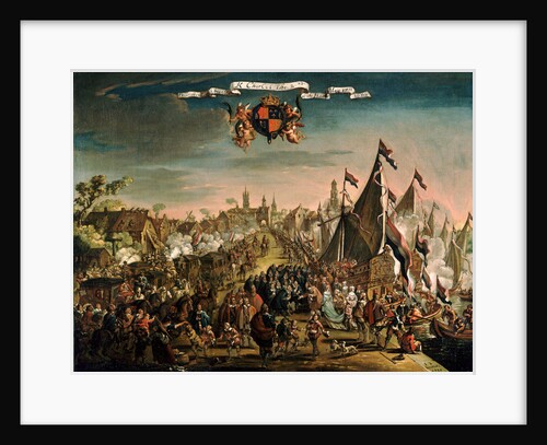 The Arrival of His Majesty Charles II at The Hague, 15 May 1660 by J. B. Bouttats