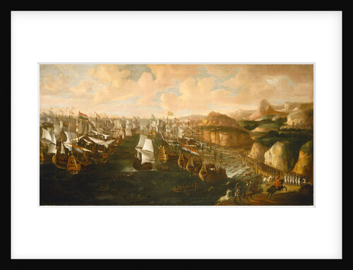 Landing of William III at Torbay, 5 November 1688 by English School