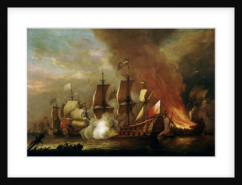 An action of the English succession by Adriaen van Diest
