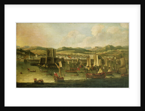 Landing of William III at Carrickfergus, 14 June 1690 by English School