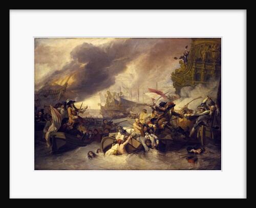 The Battle of La Hogue, 23 May 1692 by George Chambers