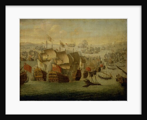 The Battle of Malaga, 13 August 1704 by Isaac Sailmaker