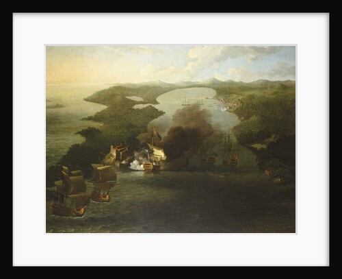 The capture of Puerto Bello, 21 November 1739 by Samuel Scott