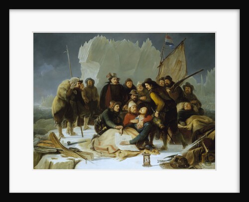 The death of Willem Barents, 20 June 1597 by Christiaan Julius Lodewyck Portman