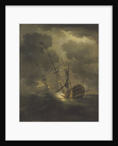 Loss of HMS 'Victory', 4 October 1744 by Peter Monamy