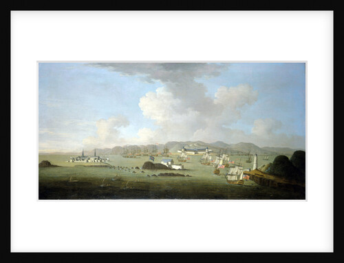 The capture of Louisburg, 28 June 1745 by Peter Monamy