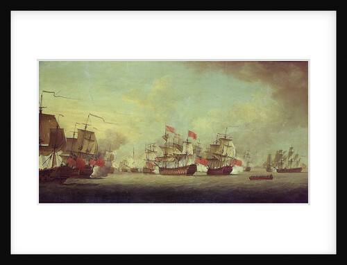 Knowle's action off Havana by Thomas Craskell