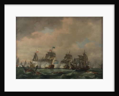 The Battle of Quiberon Bay, 20 November 1759 by Thomas Luny