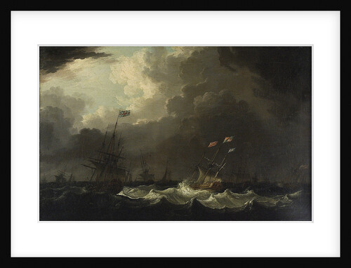 Princess Charlotte's passage to England, September 1761 by Richard Wright