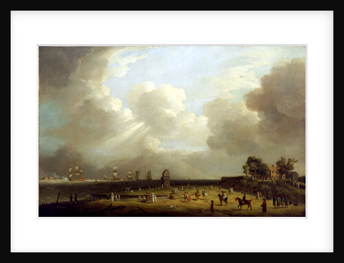 Princess Charlotte arriving at Harwich, September 1761 by Dominic Serres the Elder