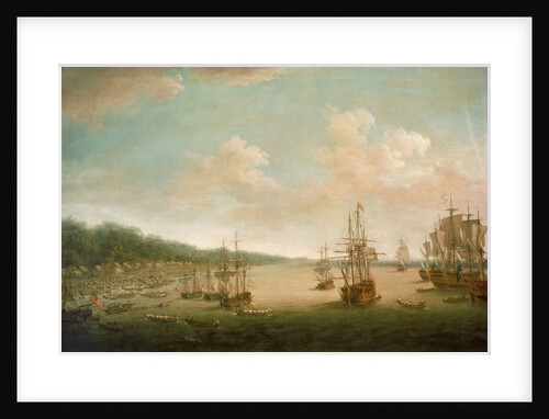 The capture of Havana: the Landing, 7 June 1762 by Dominic Serres the Elder