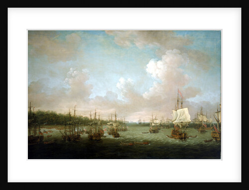 The capture of Havana: landing cannon and stores, 30 June 1762 by Dominic Serres the Elder
