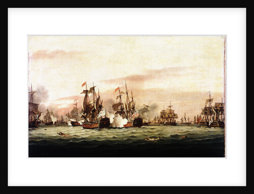 The Battle of the Saints, 12 April 1782 by Thomas Luny