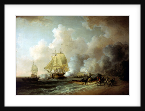 The capture of Fort Louis, Martinique, 20 March 1794 by William Anderson