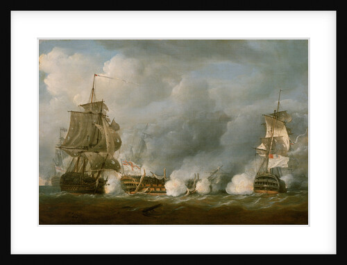 The 'Defence' at the Battle of the 1 June 1794 by Nicholas Pocock
