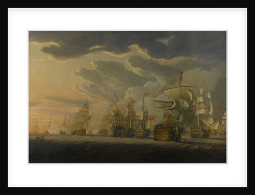 The Battle of Cape St Vincent, 14 February 1797 by Robert Cleveley