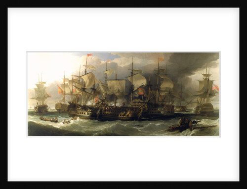 The Battle of Cape St Vincent, 14 February 1797 by William Allan