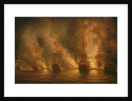 The capture of Trinidad, 17 February 1797 by Nicholas Pocock