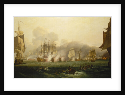 The Battle of Trafalgar, 21 October 1805 by Samuel Drummond