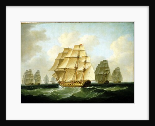 Strachan's action after Trafalgar, 4 November 1805 by Francis Sartorius