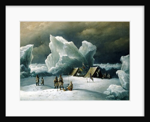 Captain Markham's most northerly encampment by Richard Brydges Beechey