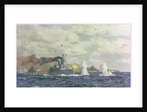 The Battle of the Bay of Biscay, 28 December 1943 by Norman Wilkinson