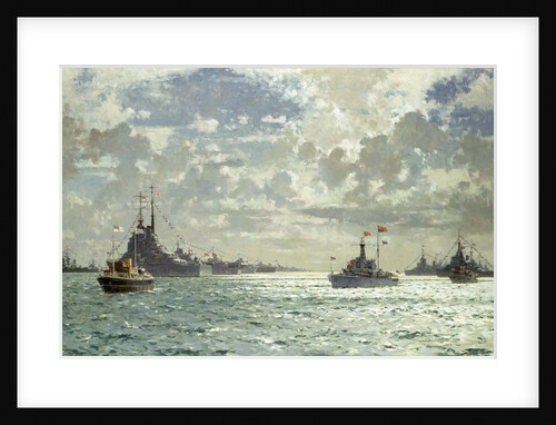 Coronation review, 15 June 1953 by Norman Wilkinson