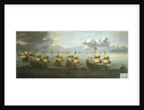 The return of Prince Charles from Spain, 5 October 1623 by Hendrick Cornelisz Vroom