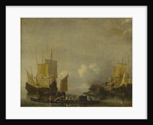 Ships being repaired by Reinier Nooms