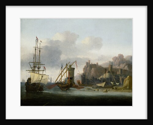 Shipping in the Bosporus by Jan Jacobsz van der Croos