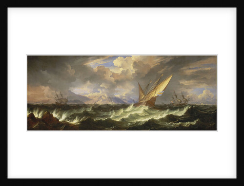 A fresh breeze in the Mediterranean by Pieter Mulier