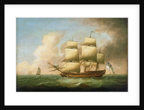 A frigate by Dominic Serres the Elder