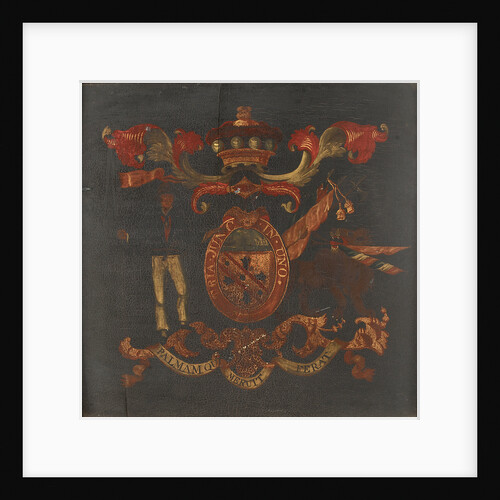 Nelson's coat of arms by British School