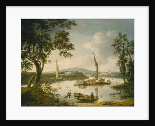 The Thames at Shillingford by John Thomas Serres