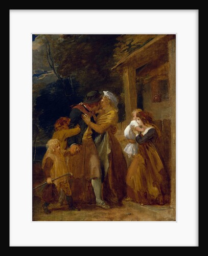 A sailor returns in peace by Thomas Stothard