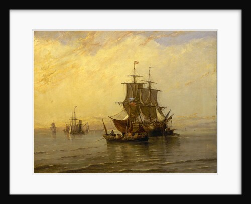 A Collier in the Thames by John Francis Salmon