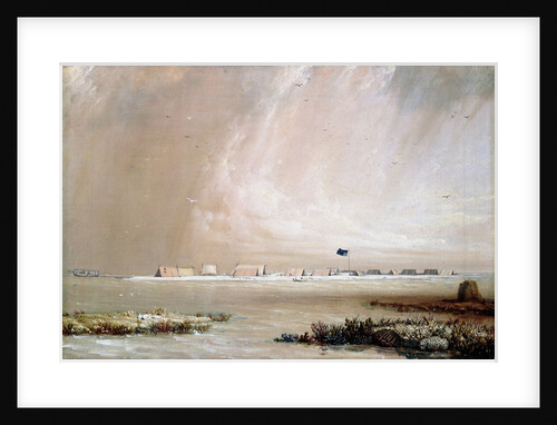 Wreck Reef Bank, taken at low water, August 1803 by William Westall